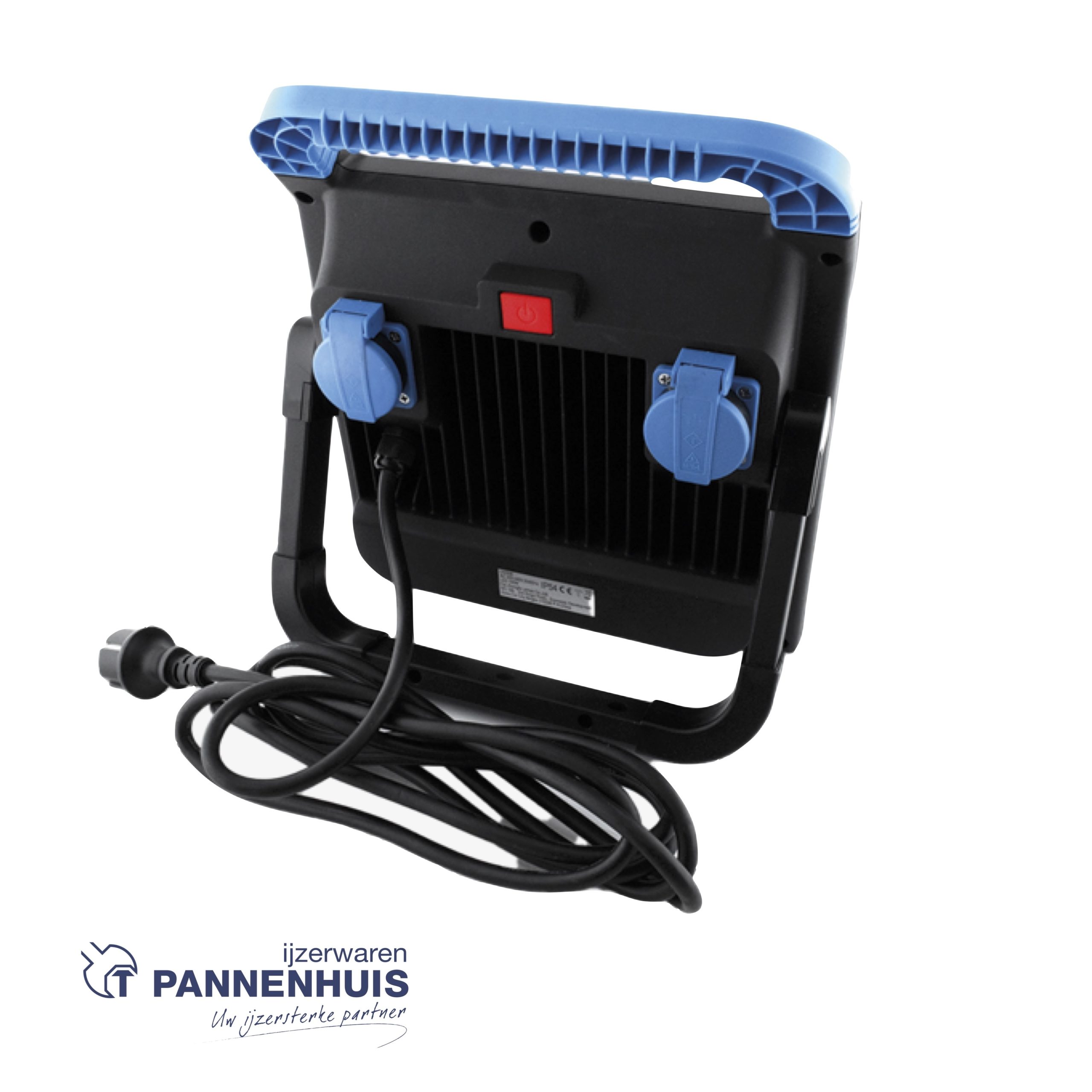 Lumx LED P-100 werflamp 100w 11500 Lumen twee stopcontacten - Afbeelding 2