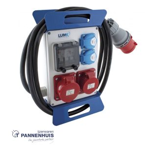 Lumx verdeelkast 12800 w 32A