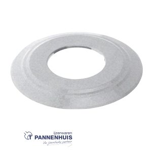 Kachelbuis schouwplaat 160mm Galva