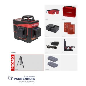 Futech MC3D Compact Rood + Statief PROMO (Bevat 035.3DR + 092.180)