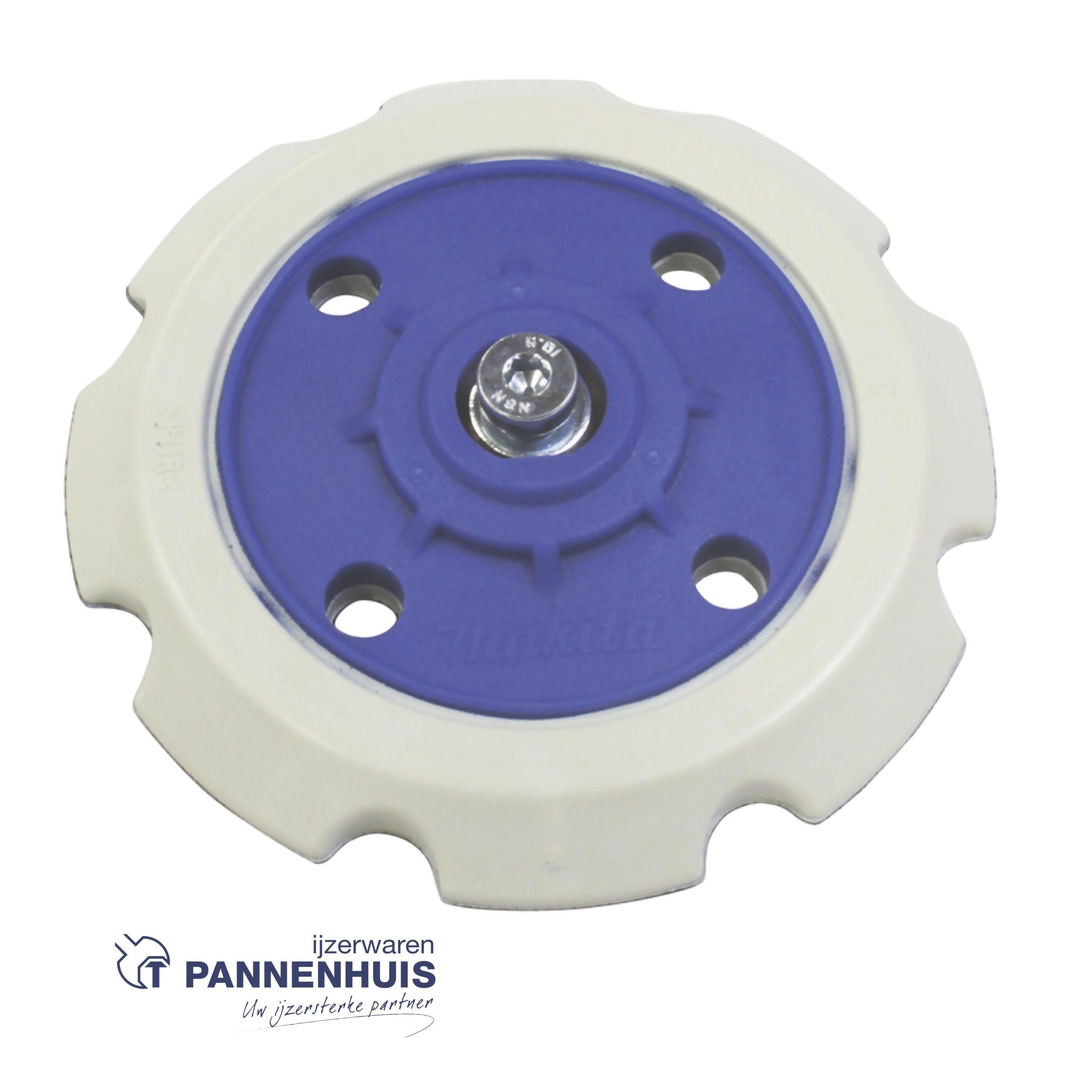 Makita Steunschijf met klittenband 125 mm