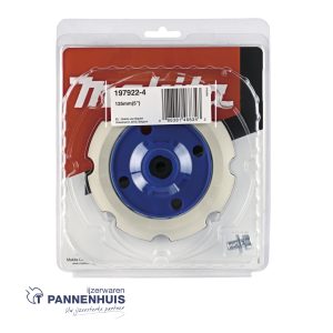 Makita Steunschijf met klittenband 125 mm