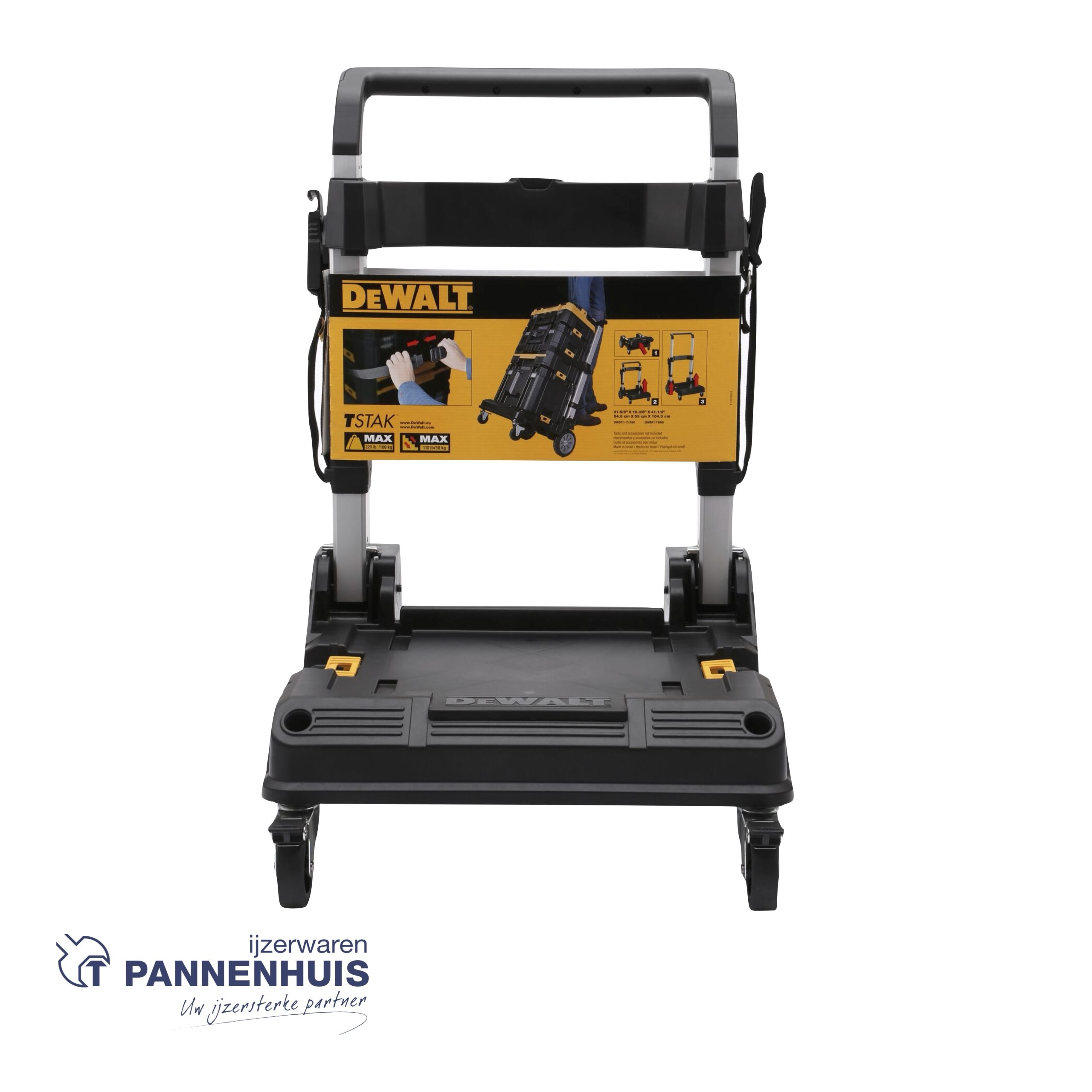 Dewalt TSTAK Trolley Telescopische handgreep