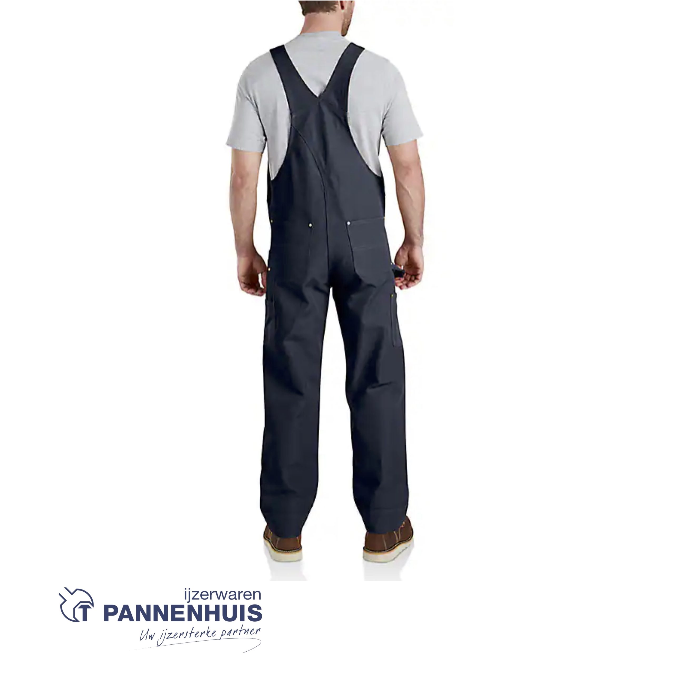 Carhartt relaxed fit DUCK BIB overall W30 L32 Black - Afbeelding 2