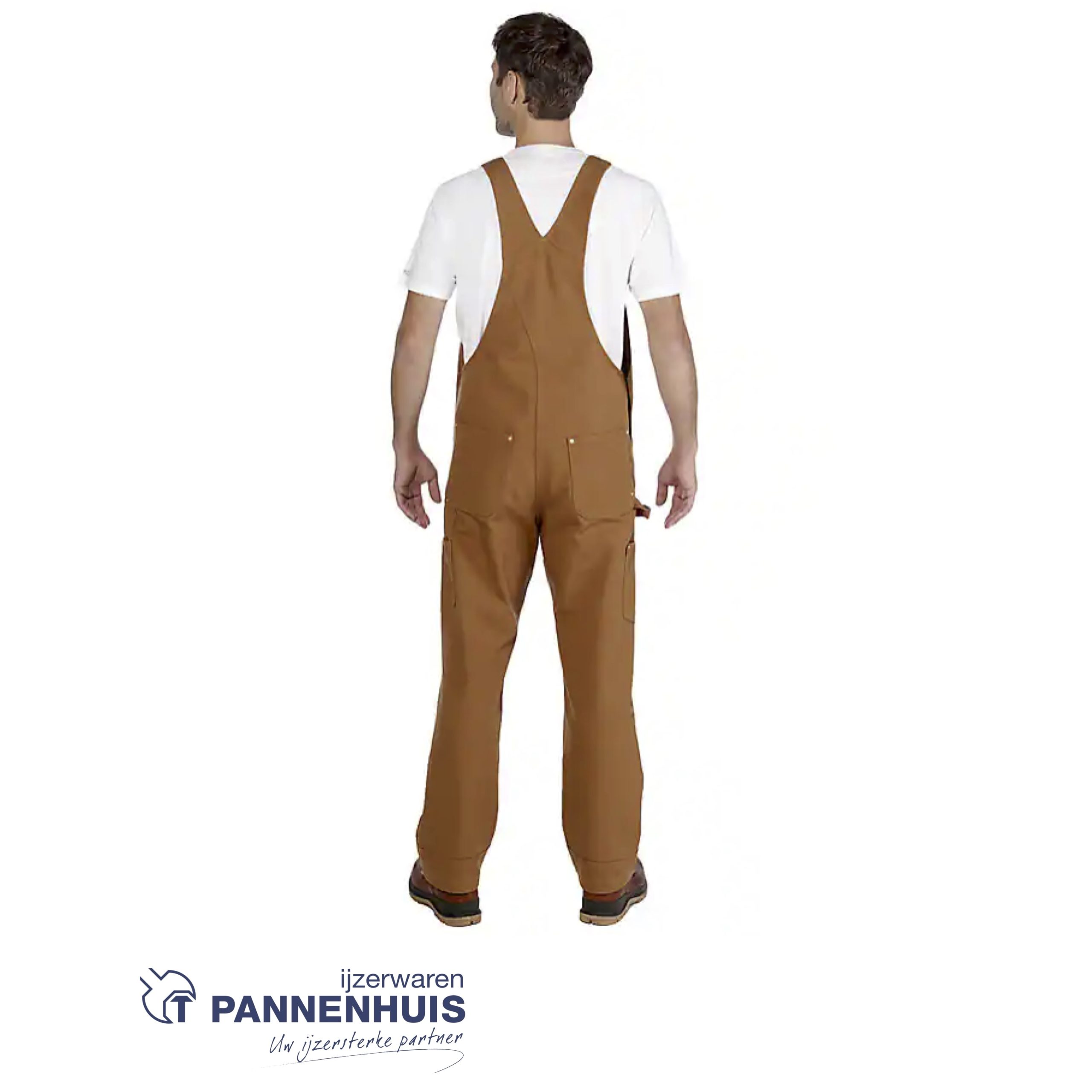 Carhartt relaxed fit DUCK BIB overall Brown - Afbeelding 2