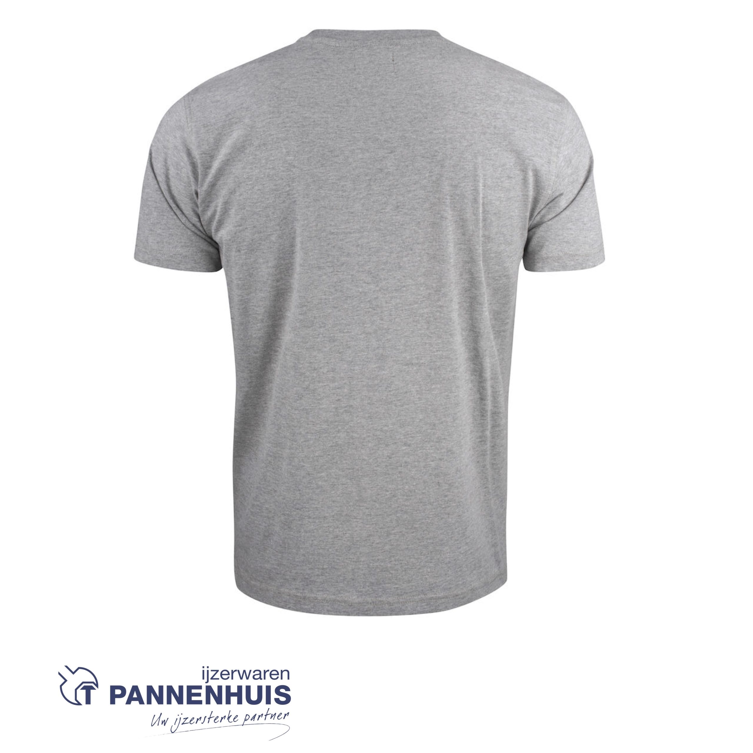 Jobman 5264 Heren T-SHIRT grijs melange - Afbeelding 2