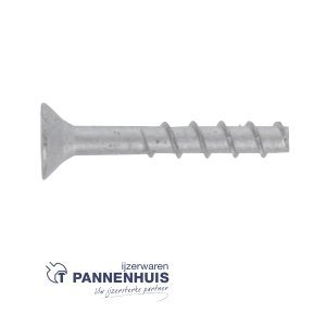 Ivana betonschroef verzonkenkop verzinkt