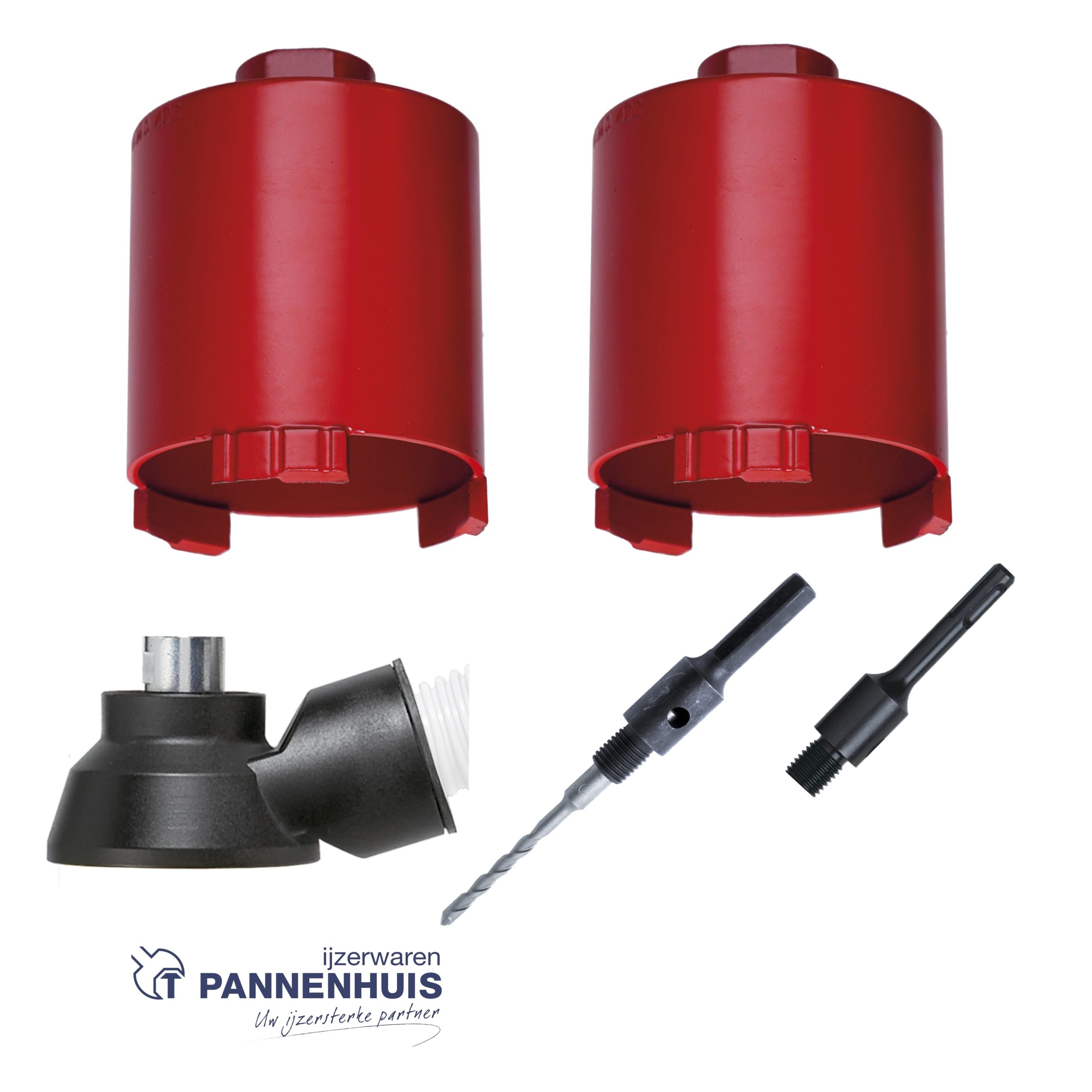 Carat Dozendorenset 2 x 112 mm +gratis montage set - Afbeelding 3