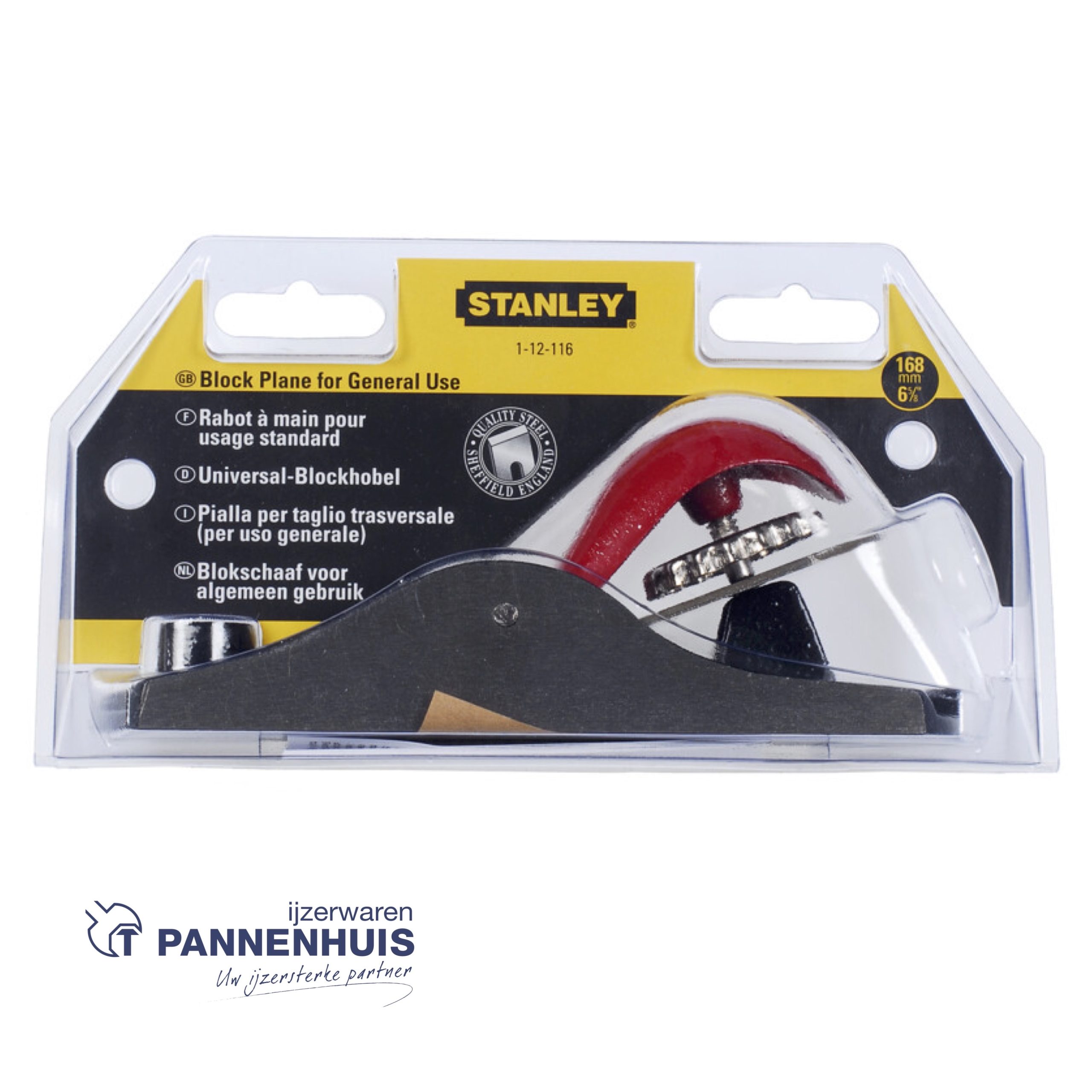 Stanley Blokschaaf 110 180mm 40 mm br. - Afbeelding 2