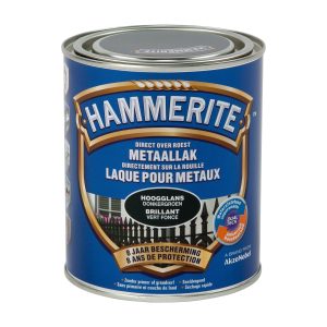 Hammerite Hoogglanslak donkergroen 0,75 L
