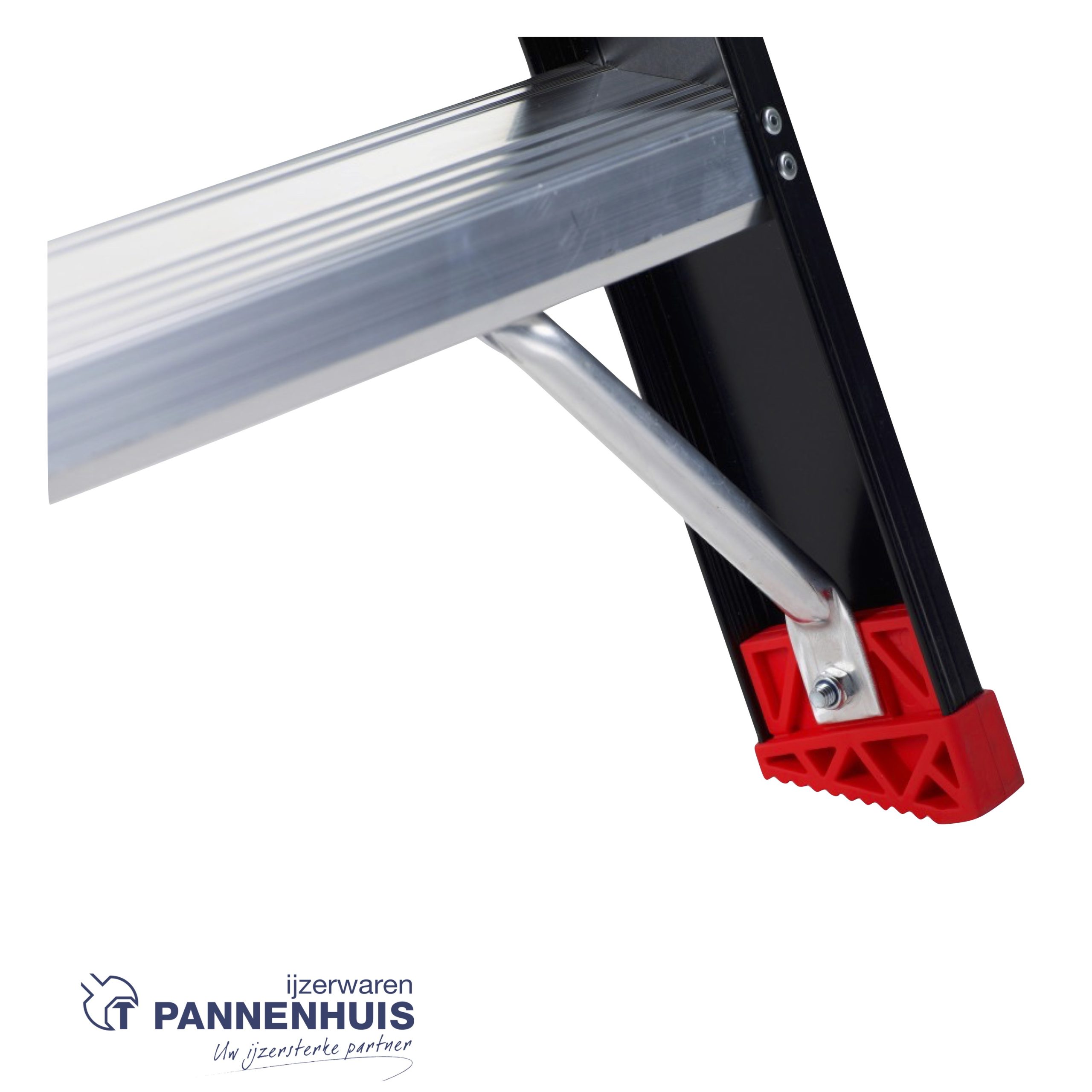 Altrex Taurus dubbele trapladder 2x6 - 140cm - 11,1kg zwart - Afbeelding 5