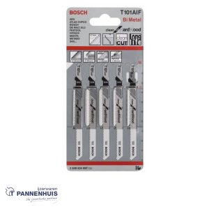 Bosch Decoupeerzaagblad T101 AIF Clean for Hard Wood 5x