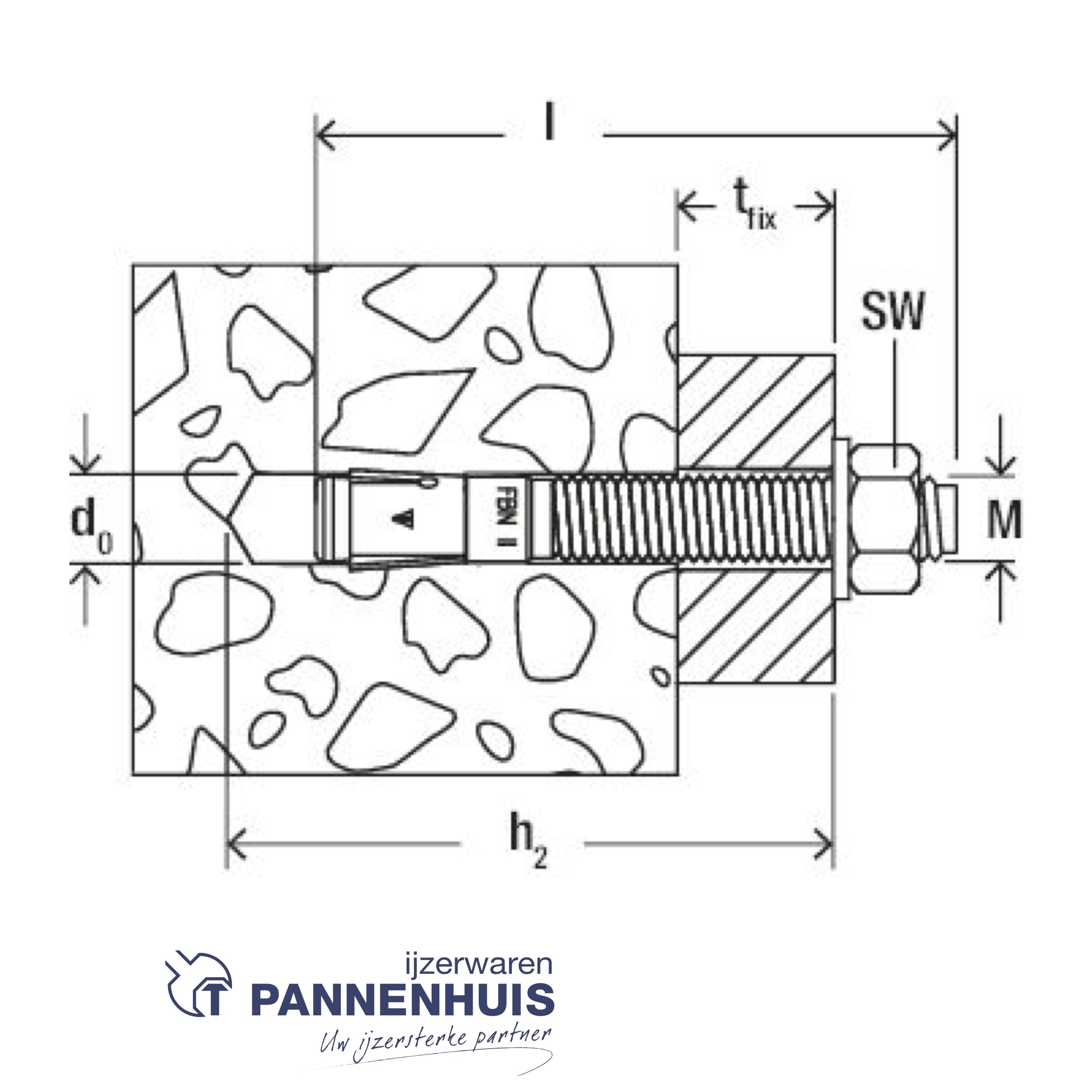 fischer Snelbouwanker FBN II 8/50 (50st) - Afbeelding 3