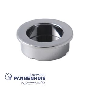 Inkapschelp Rond ø 40 mm verchroomd 35 7
