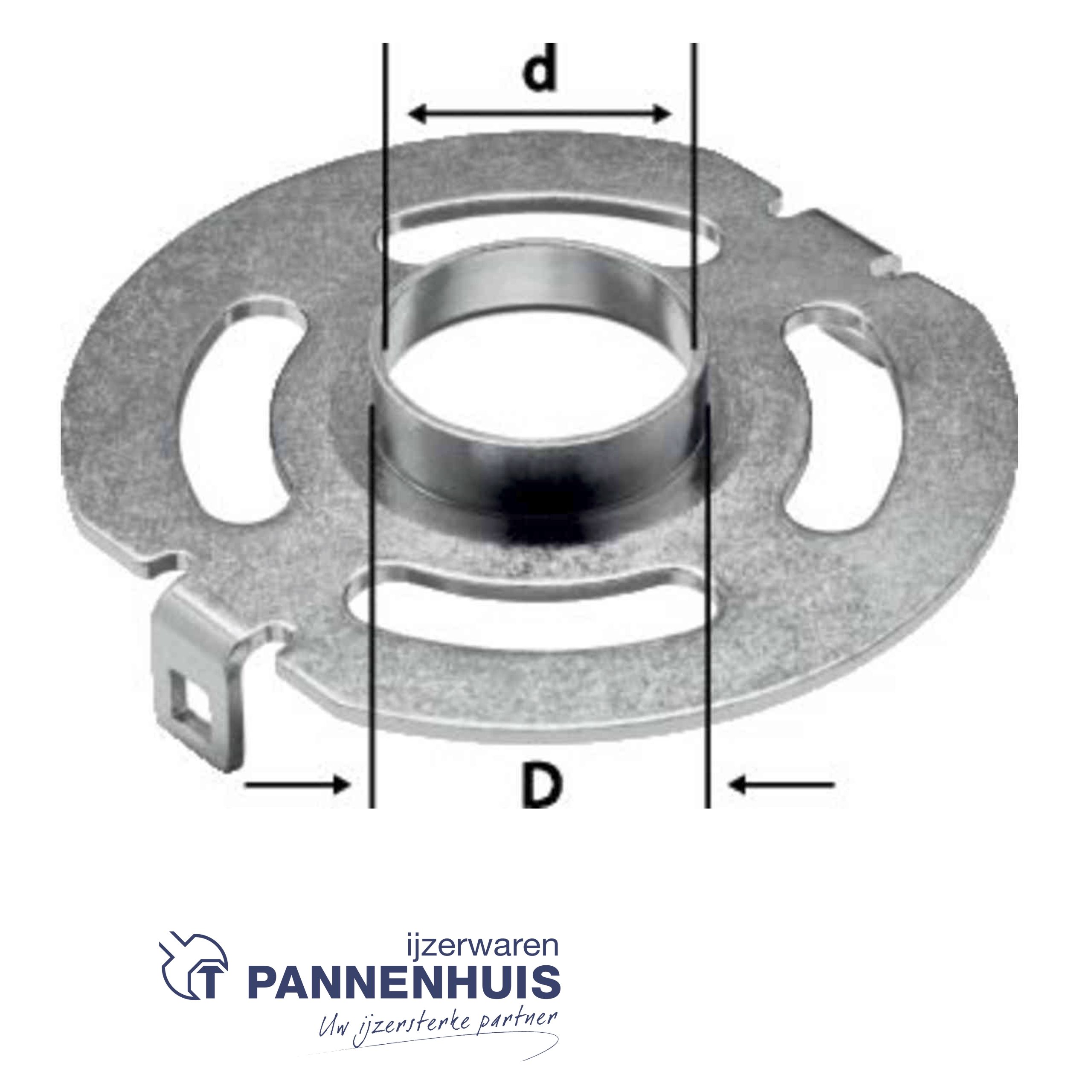 Festool Kopieerring KR-D 30,0/OF 1400 voor OF 1400 - Afbeelding 2