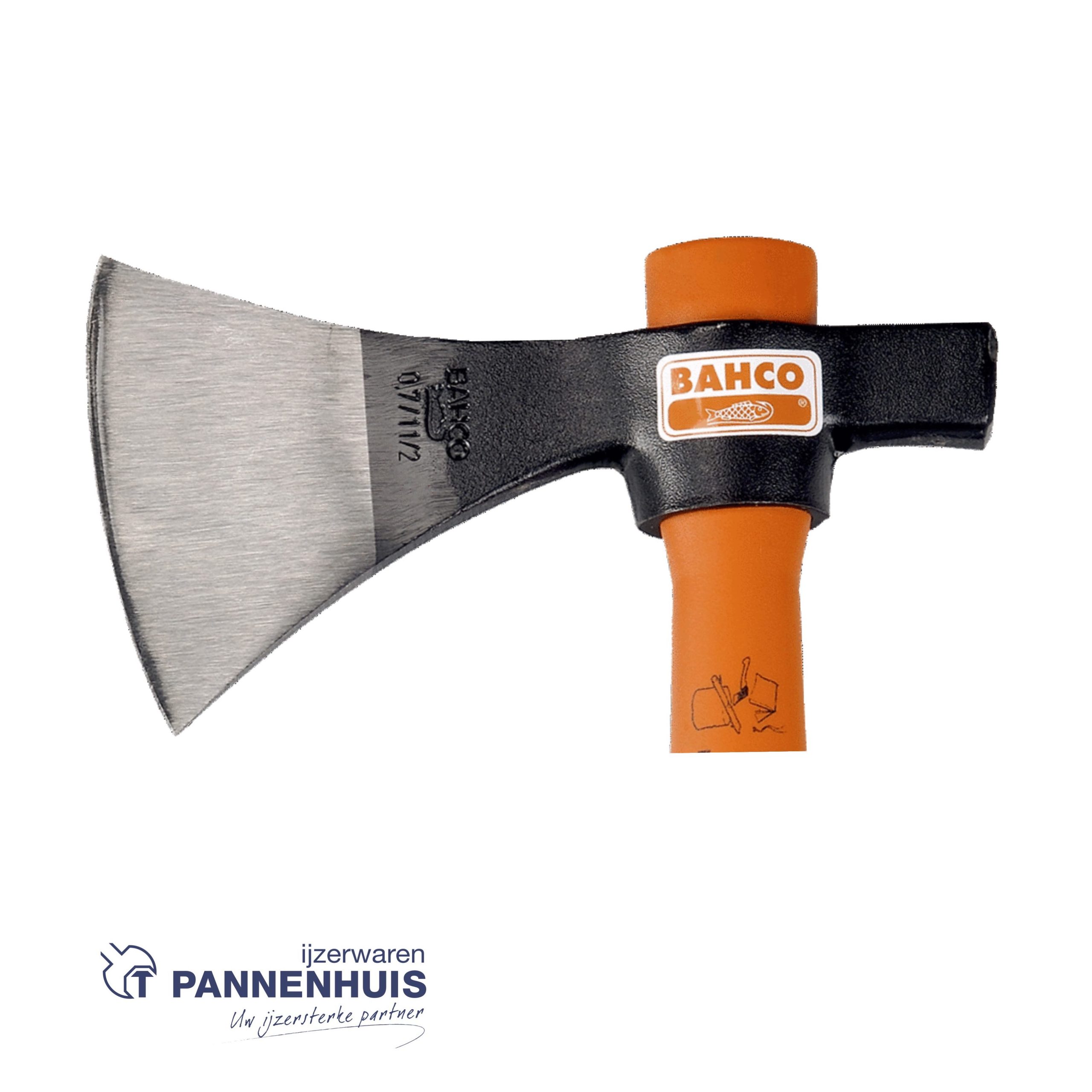 Bahco Keukenbijl met fiberglas handgreep 380 mm - Afbeelding 2