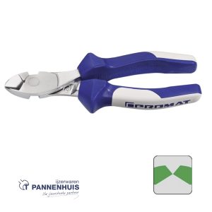 Promat Kracht-zijsnijtang lengte 200 mm