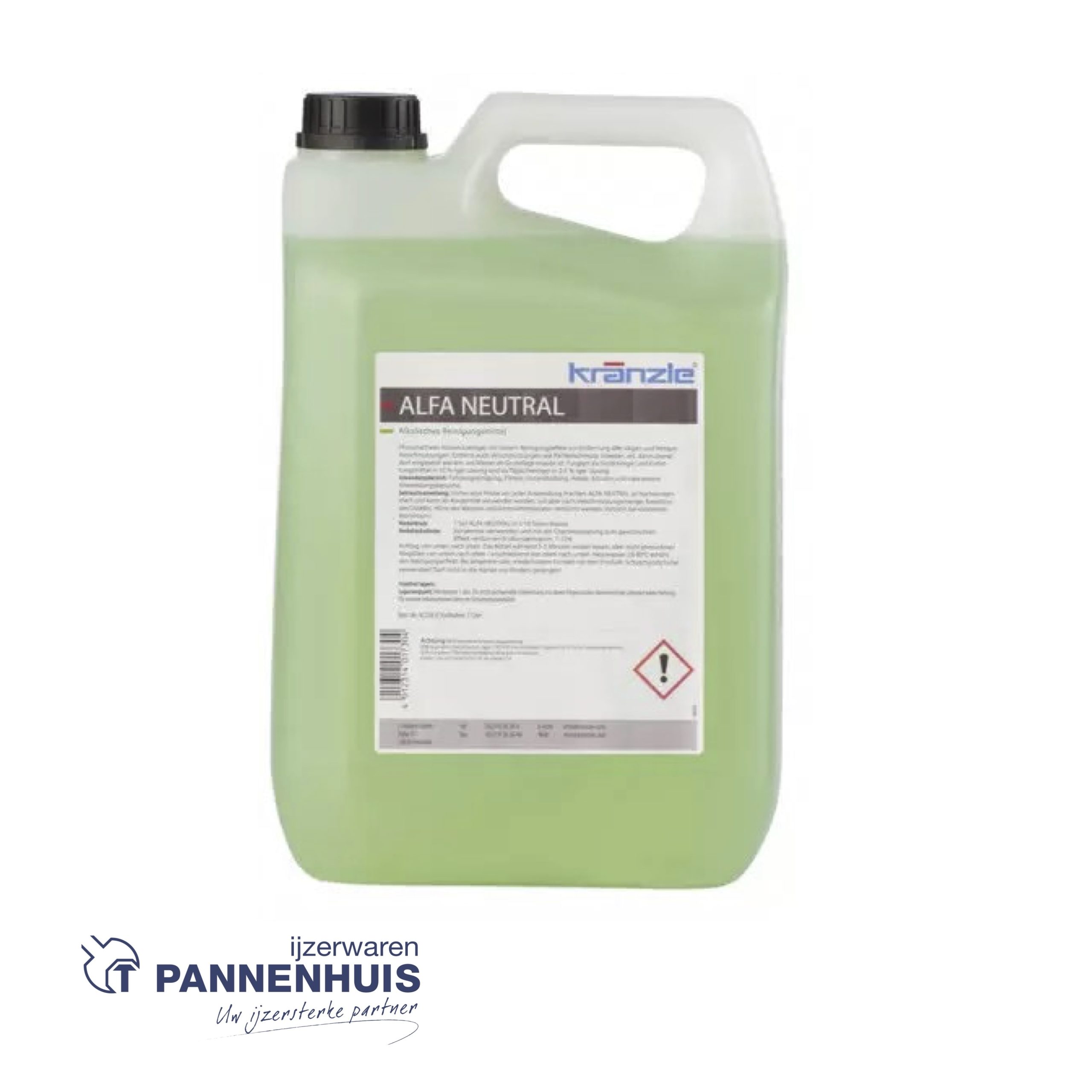 Kranzle reinigingsmiddelen Alfa Neutraal in 5 ltr universele reiniger