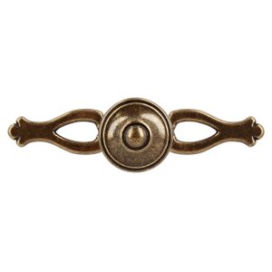 Meubelknop 108 mm bronskleur 2 st (117 4)
