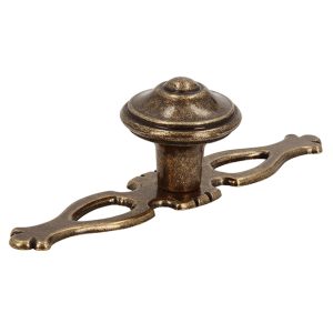 Meubelknop 108 mm bronskleur 2 st (117 4)