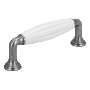 Meubelgreep CC96 TIN/WIT (101 2)