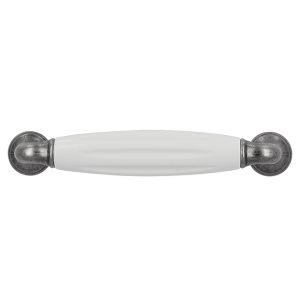 Meubelgreep CC96 TIN/WIT (101 2)