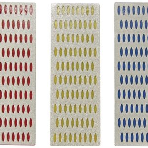 Set diamantslijpstenen, drie verchillende korrels