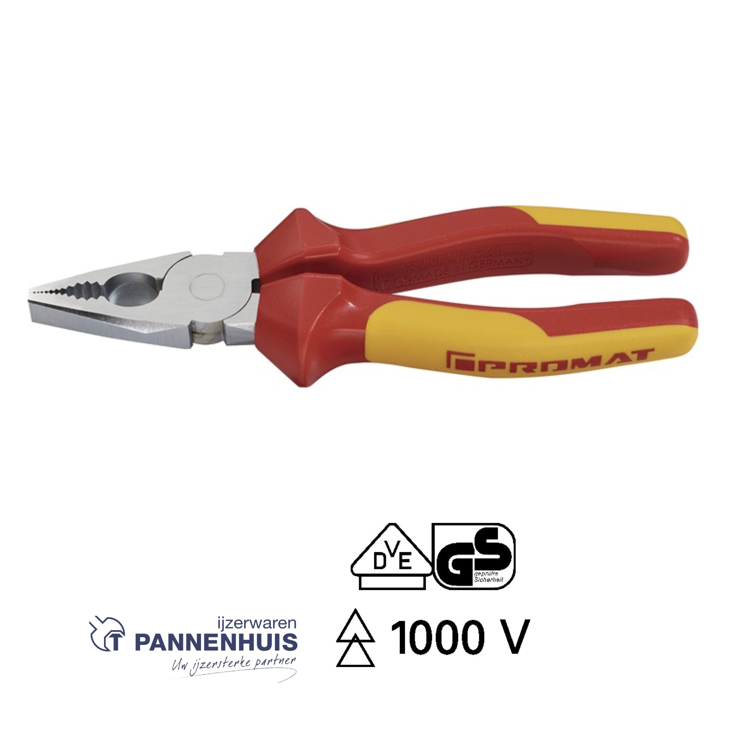 Promat Combinatietang lengte 180 mm