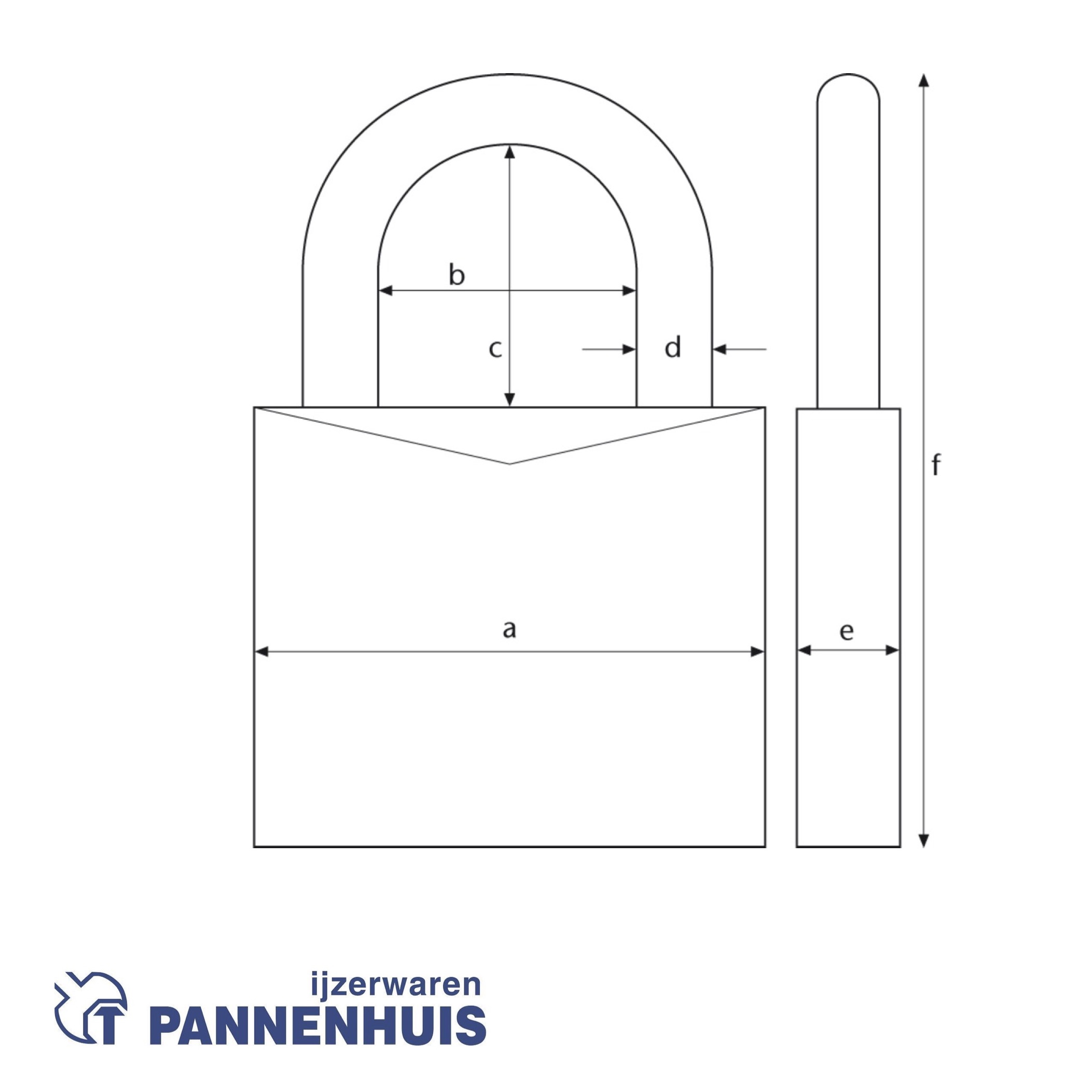 Abus messing cijferhangslot 165/40 - 35020 blister - Afbeelding 2