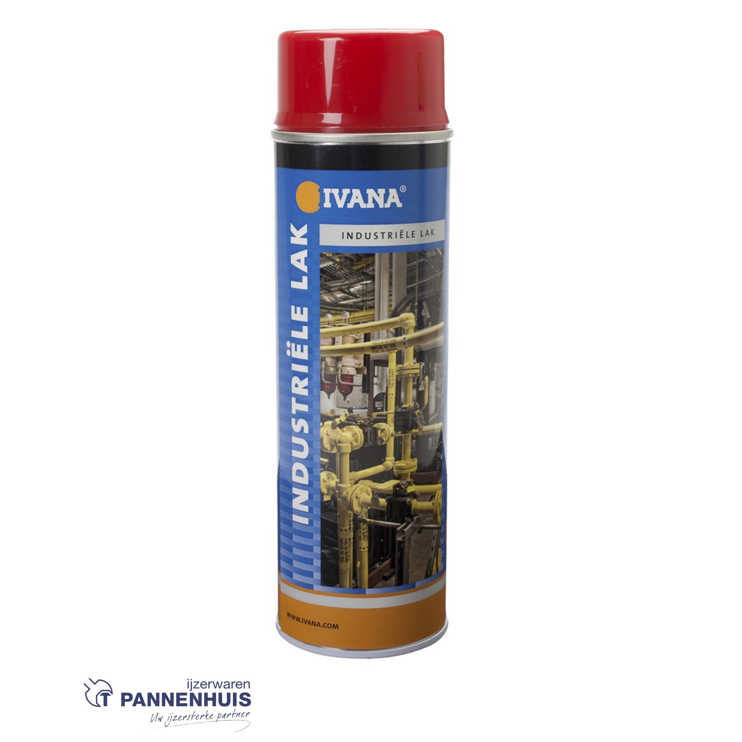 Ivana Industriƫle lak Verkeersrood 500 ml ral 3020