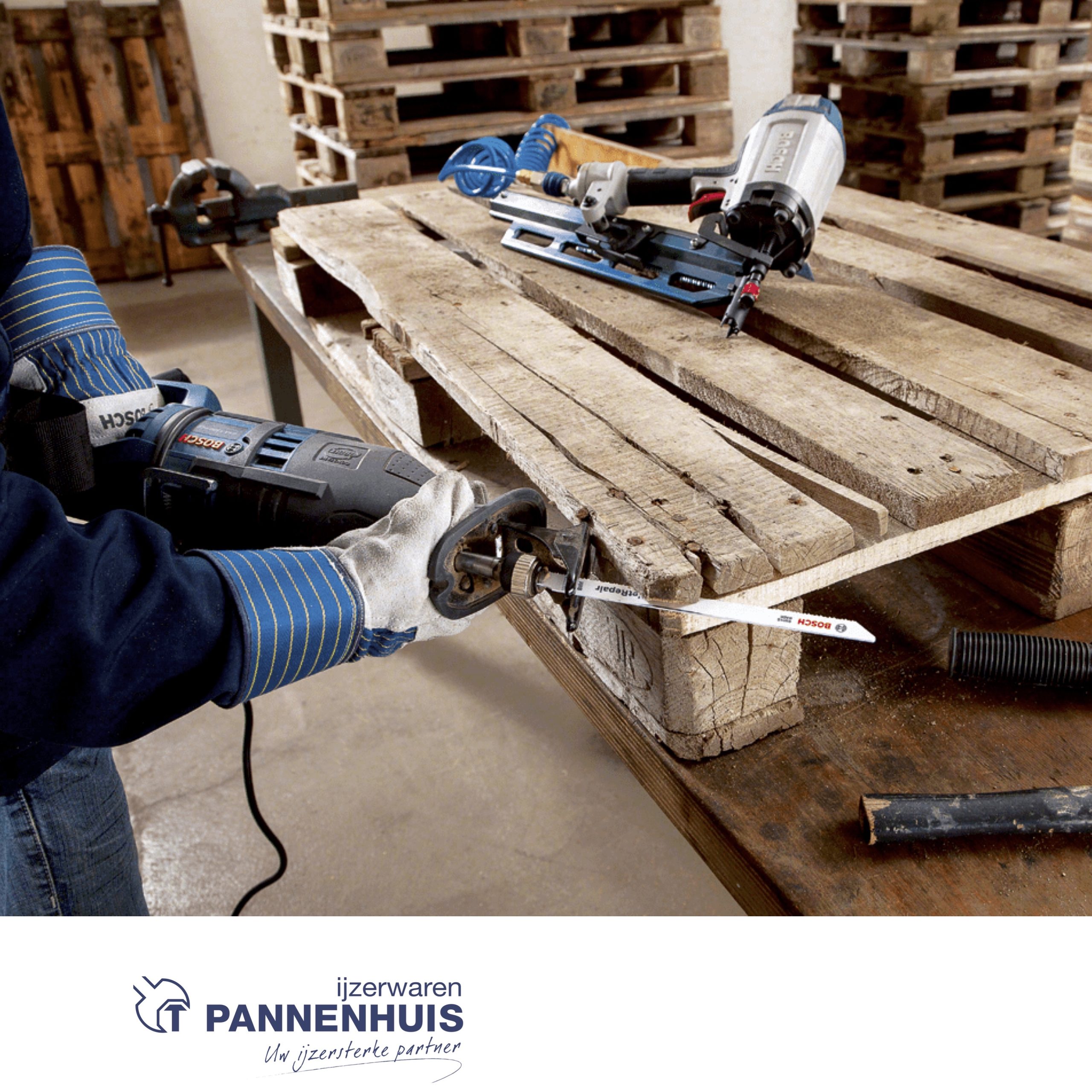 Bosch Reciprozaagblad PRO Pallet Repair S1132VFR zaagblad, 0,9 x 19 x 225 mm, 5 stuks - Afbeelding 3