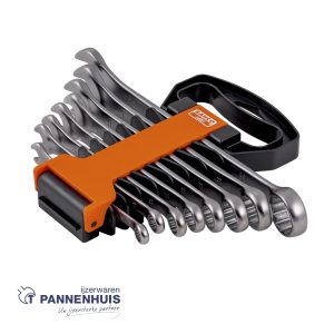 Bahco Ringsteeksleutelset 15° afgebogen 8 delig