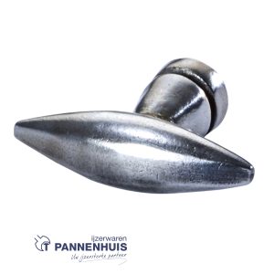 JOLIE SPHERE meubelknop Old SIlver 40x28x12 9 5