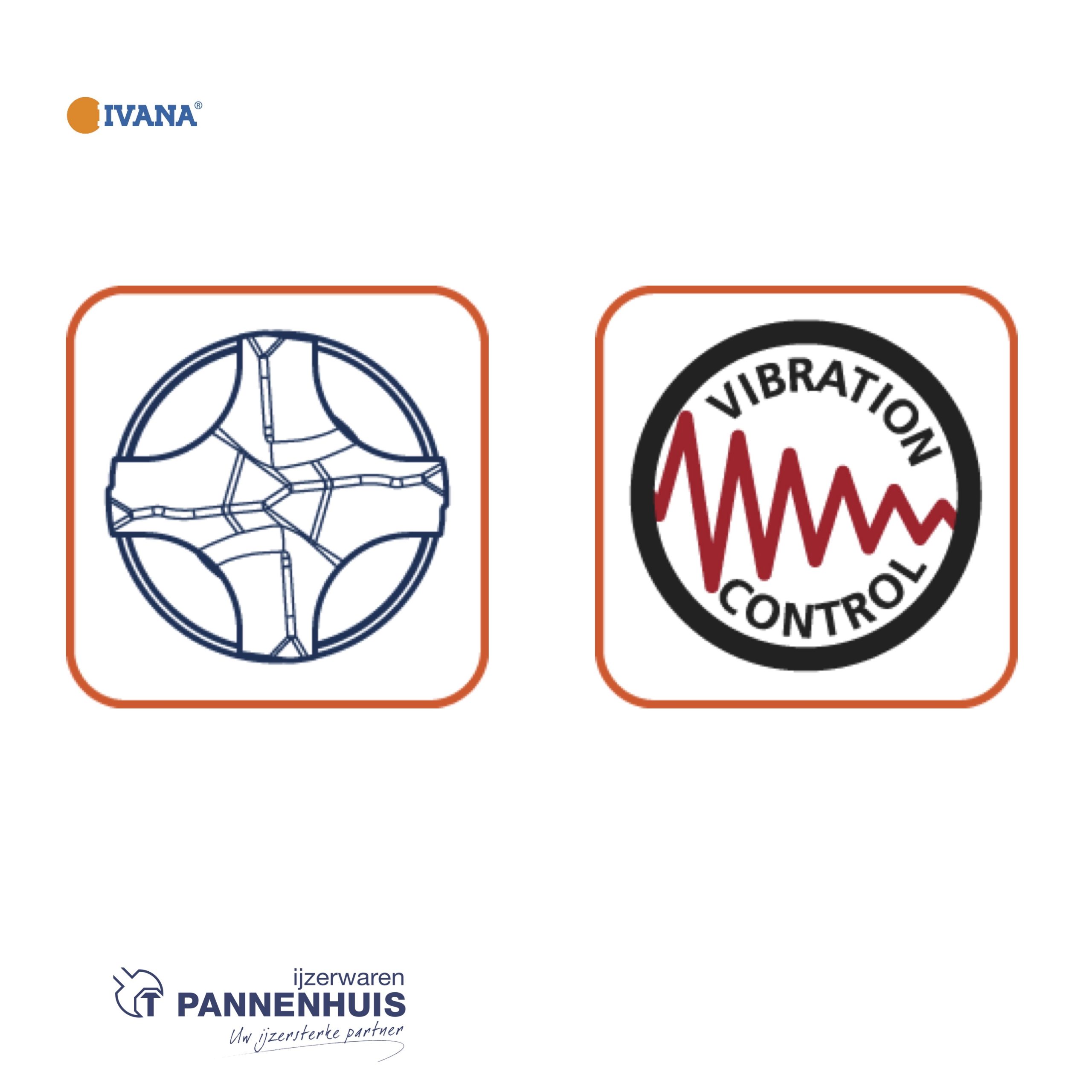 Ivana hamerboor SDS-plus Cross+ 10 x 50/115 (box10) - Afbeelding 2