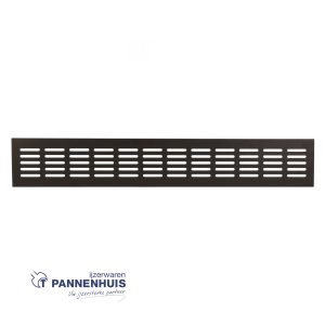 Renson Ventilatiestrip 381/80 –  400mm zwart ral 9005