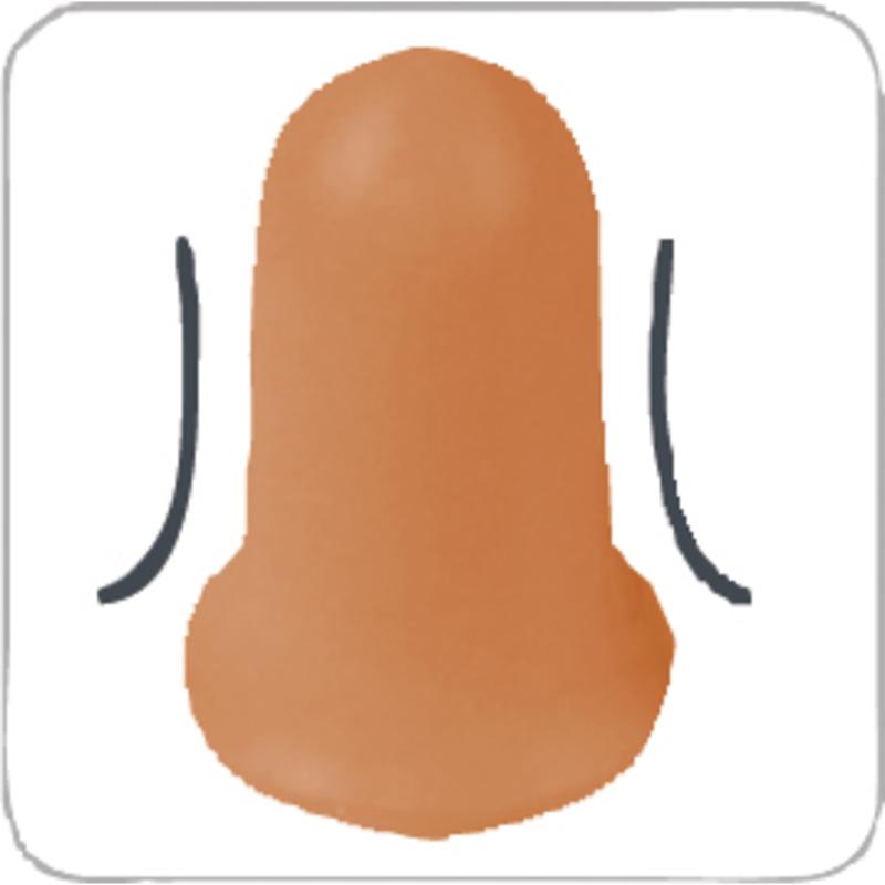 Delta Plus CONICCOPLUS 200 oordoppen met koordje - Afbeelding 2