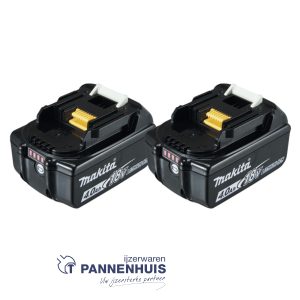 Makita Accu TWINPACK BL1840B 18V 4A x 2
