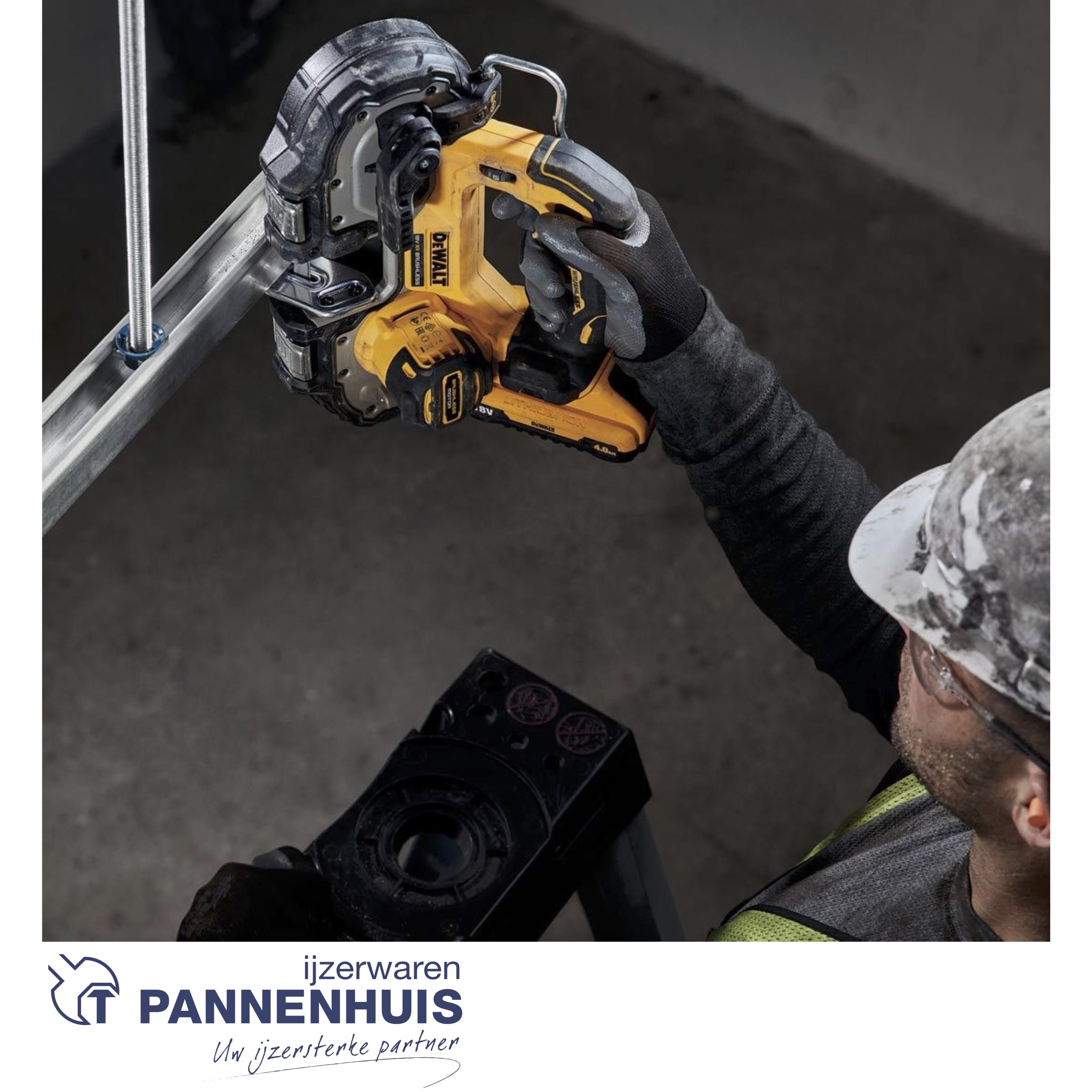 Dewalt DCS377NT 18V XR Compacte Lintzaag in TSTAK koffer - Body - Afbeelding 3