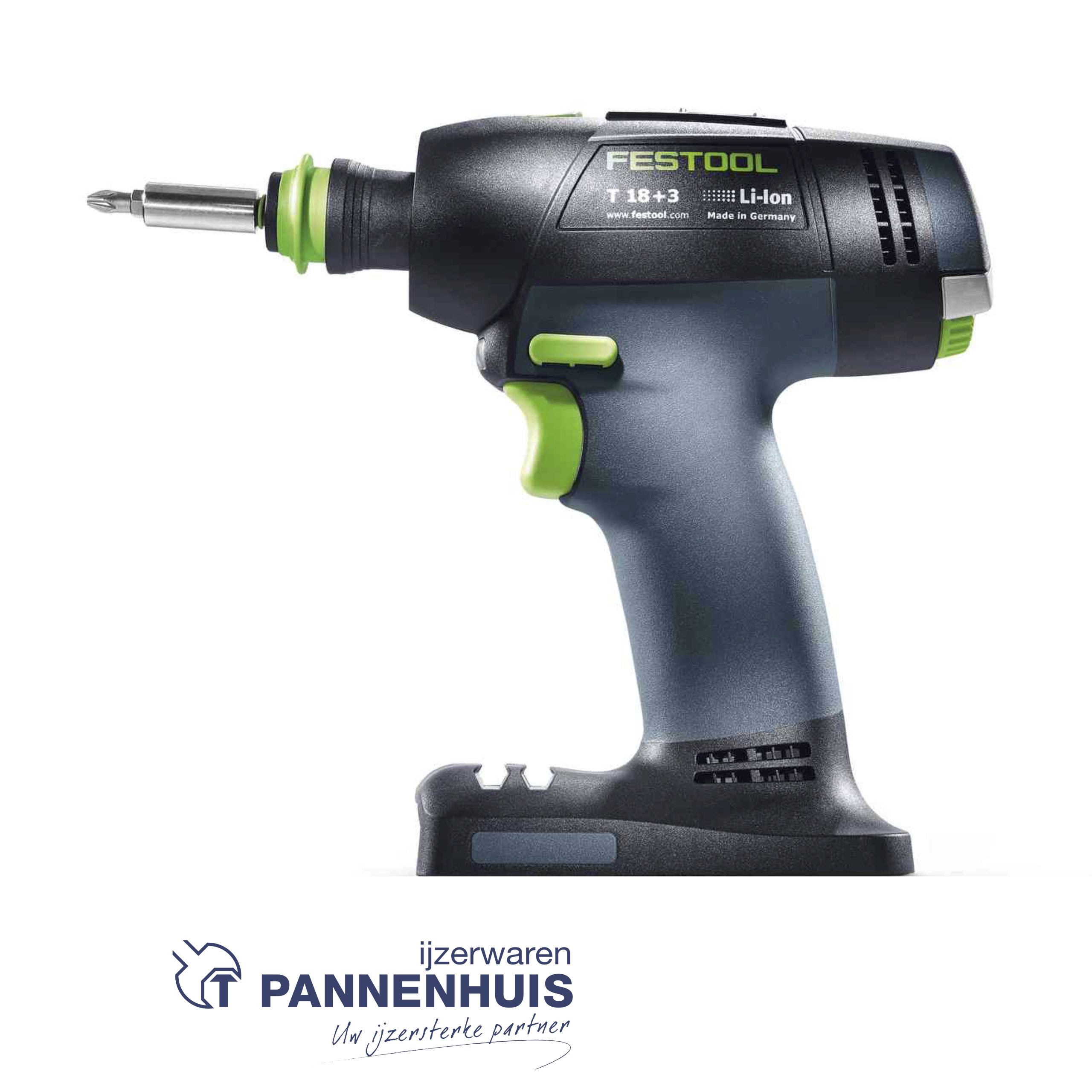 Festool Accu schroefboor T 18+3 Basic - Afbeelding 3