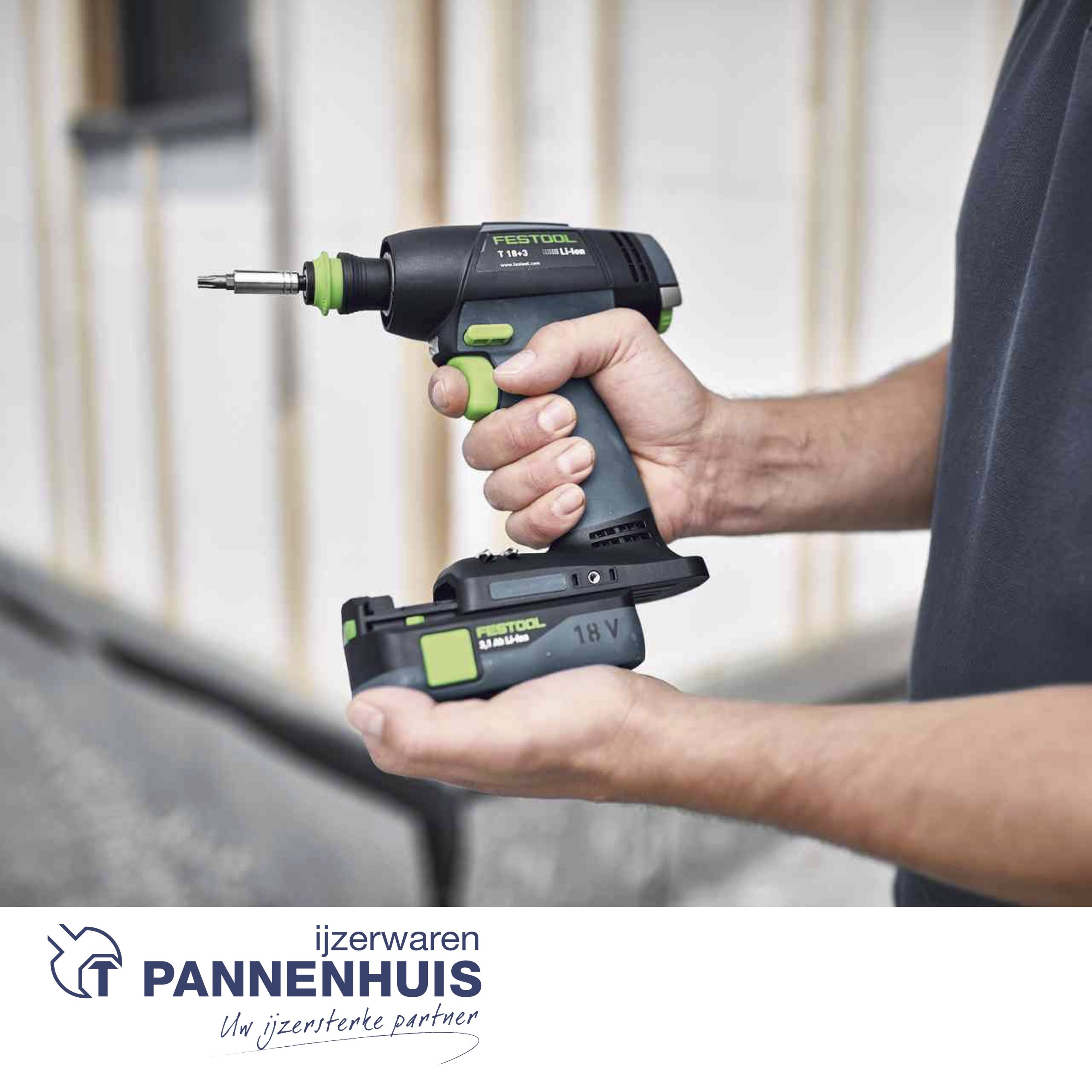 Festool Accu schroefboor T 18+3 Basic - Afbeelding 4