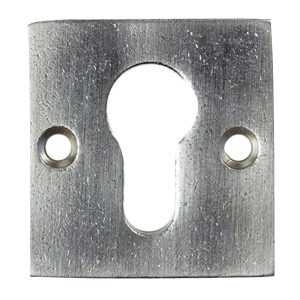 JOLIE sleutelplaat vierkant PZ Old Silver 52x52x7MM 2 18