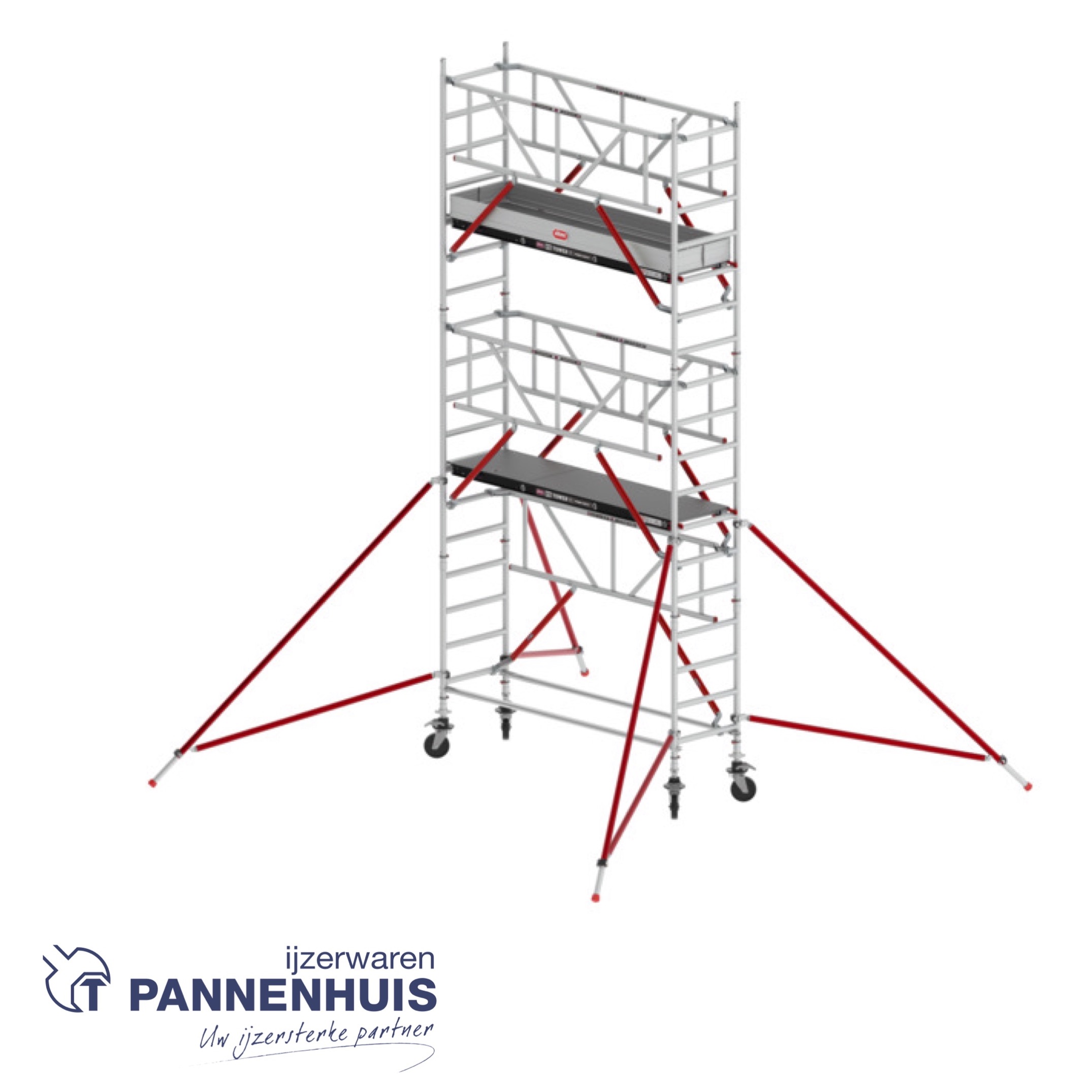 Altrex RS TOWER 51-S 6,2m 0,75 x 3,05 m Fiber-Deck Safe-Quick