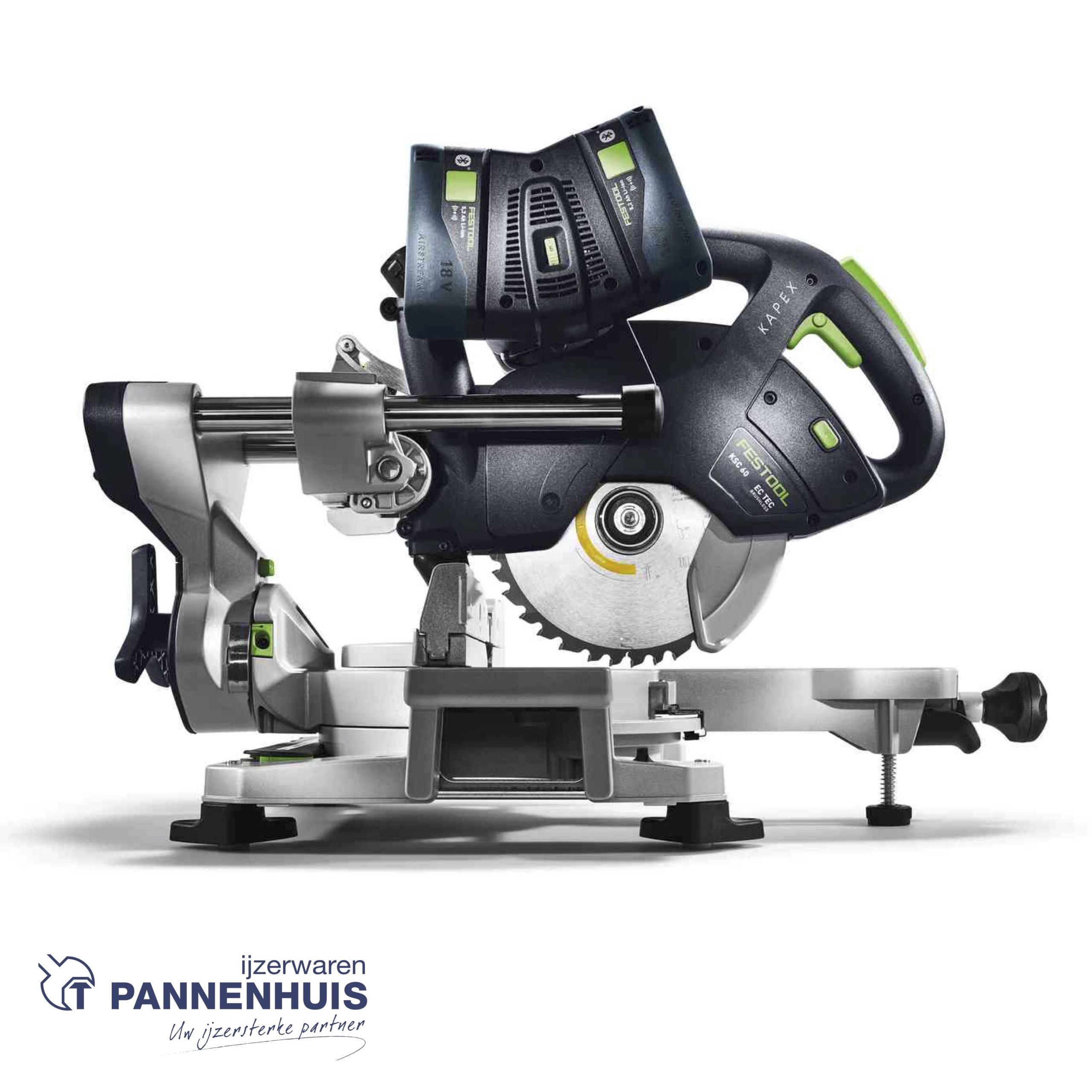 Festool Accu afkort en trekzaag KSC 60 EB-Basic OP=OP - Afbeelding 4
