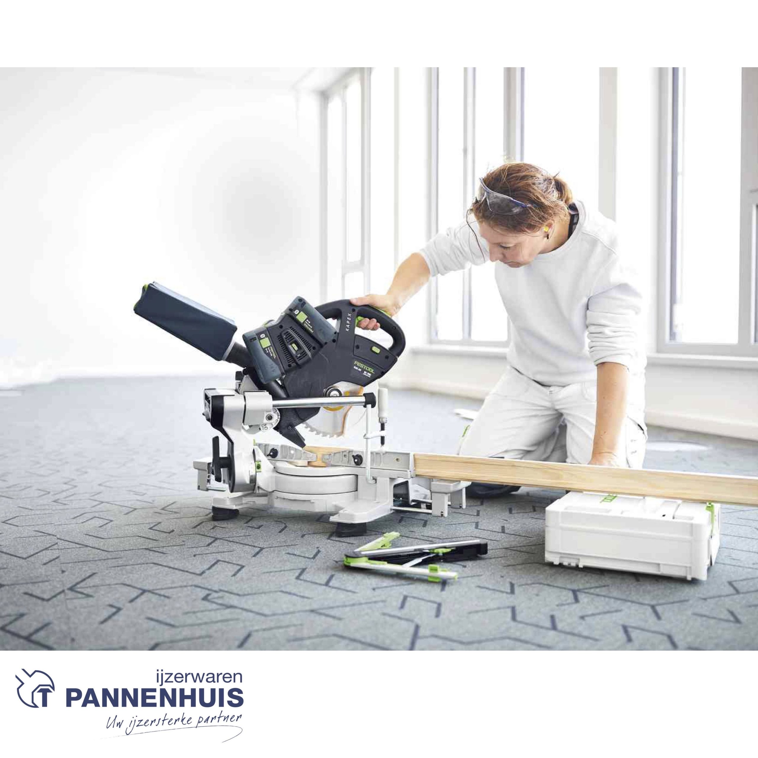 Festool Accu afkort en trekzaag KSC 60 EB-Basic OP=OP - Afbeelding 5