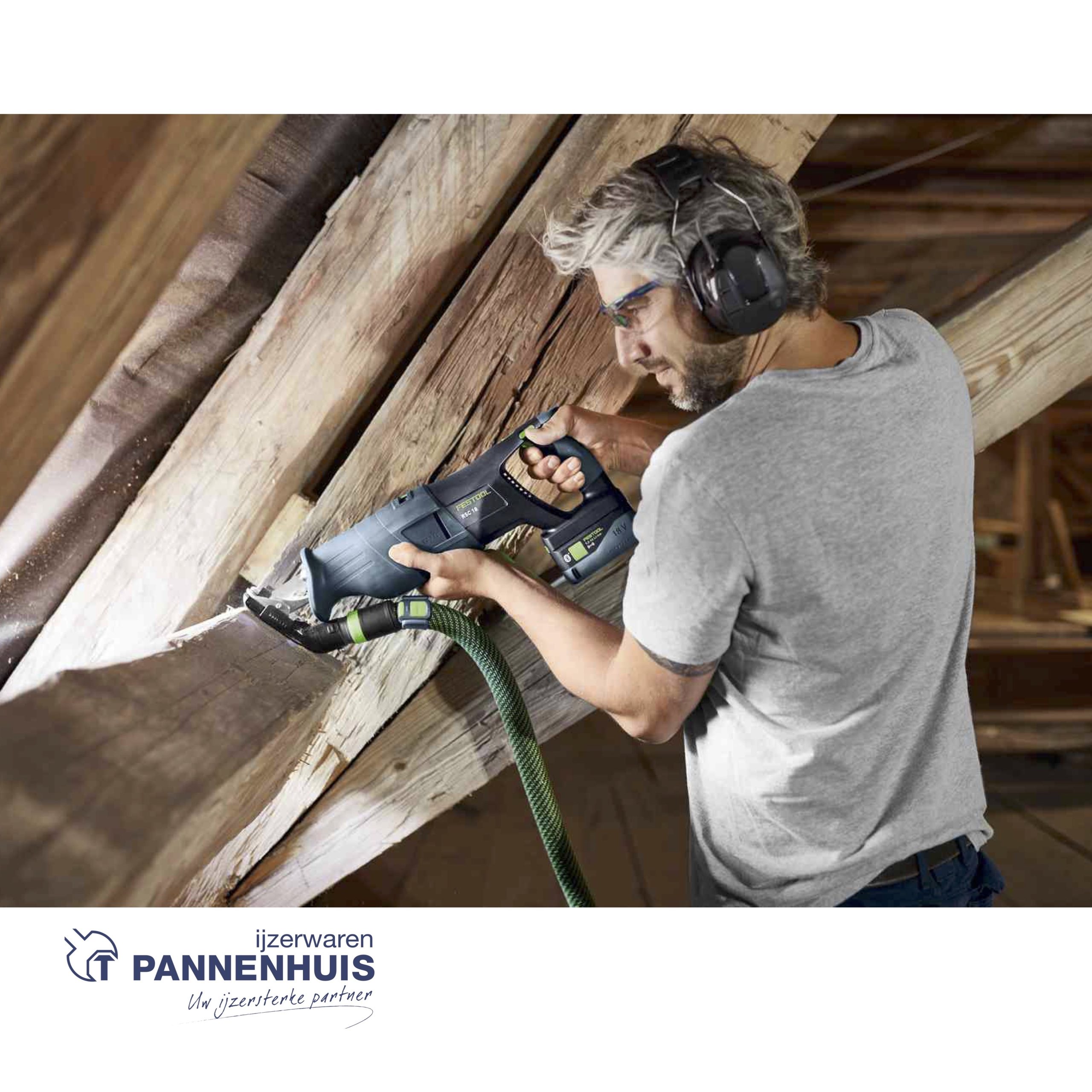 Festool Accu reciprozaag RSC 18 5,0 EB-Plus - Afbeelding 3