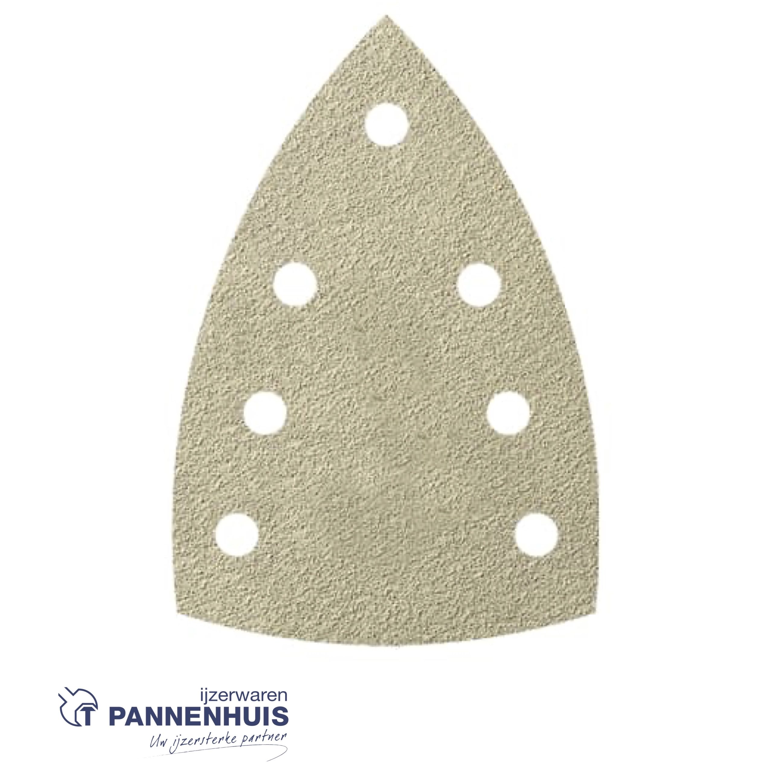 Ivana klittenband strijkijzer 98 x 148mm 7-gats korrel 80 (10 st)