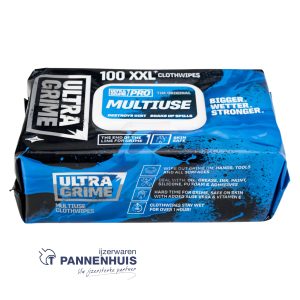 Ultragrime Pro multiuse Wipes 100 st per verpakking blauw