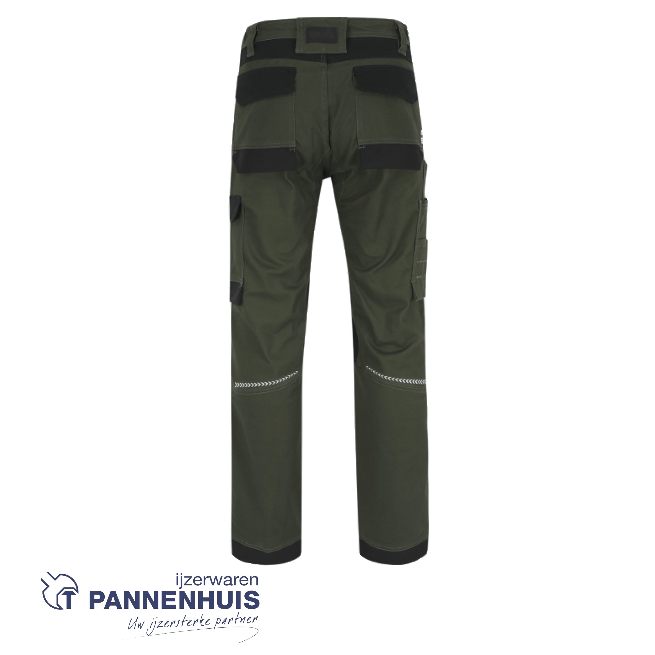 Herock XENI broek donker kaki/zwart - Afbeelding 2