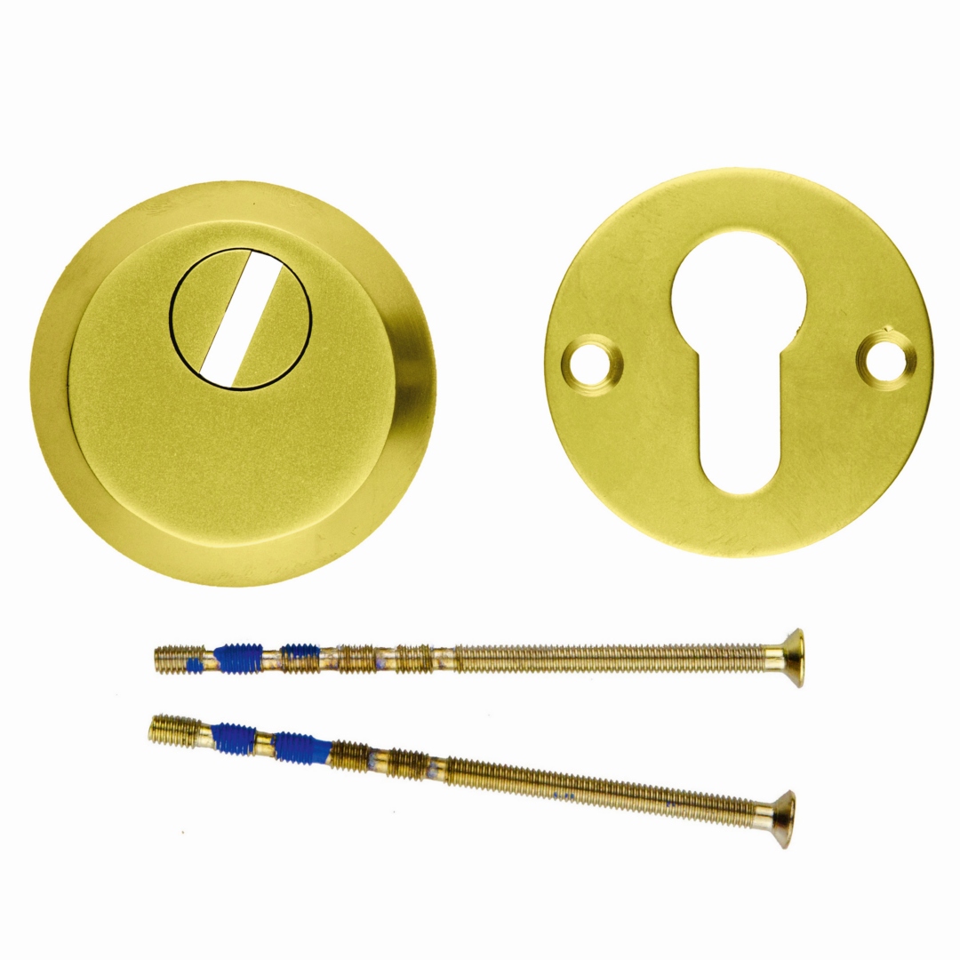 Veiligheidscilinderplaatje SAFE MAT KOPER 6MM