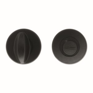 WC garnituur rond Klikrozas 45MM ZWART